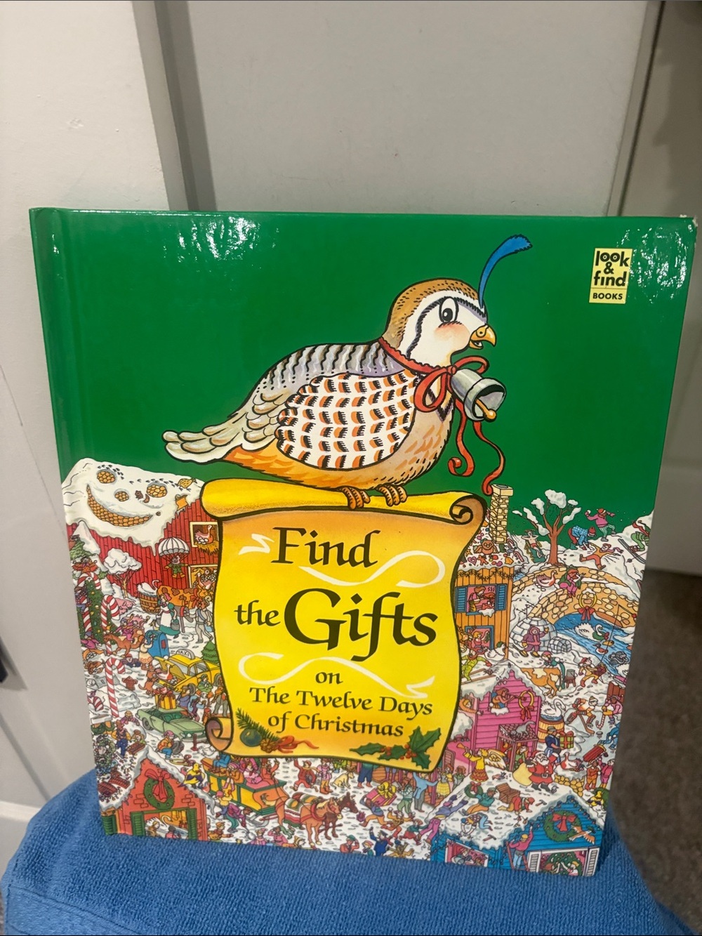 Find The Gifts, Twelve Days of Christmas Look & Find Book